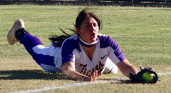 Local sports teams begin CIF Central Section playoffs amidst graduation events Lemoore's baseball and softball teams are bound for the CIF playoffs next week. McKenzie Dutra is shown here in a game against Hanford this season.